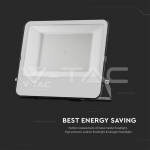 200W LED Прожектор Черно Тяло 4000K 185lm/W