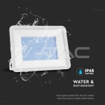 300W LED Прожектор SAMSUNG ЧИП PRO-S Бяло Тяло 6500К