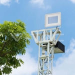 300W LED Прожектор SAMSUNG ЧИП PRO-S Бяло Тяло 6500К