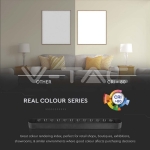 12W LED Магнитен Линеен Спот 6400K Черно Тяло