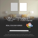 18W LED Магнитен Линеен Осветител 4000K Черно Тяло