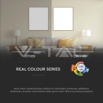 25W LED Магнитен Осветител L Форма 3000K Черно Тяло