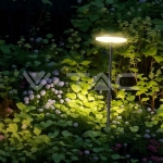 12W LED Градинско Колче D150xH800 4000K Антрацит IP65