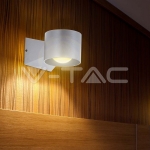 6W Стенна Лампа 4000K Бяло Тяло IP65