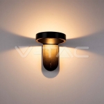 5W Стенна Лампа 3000K+4000K Черно Тяло IP65