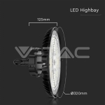 120W/150W/200W LED Камбана 3в1 3000K;4000K;5000K UFO 160lm/W
