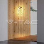 LED Осветител 37W За Стена 3000K Злато