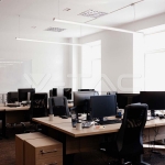 40W LED Линейно Тяло Бяло Тяло 6500K