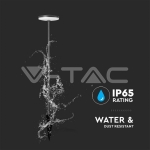 12W LED Градинско Колче D150xH800 3000K Антрацит IP65