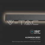 20W LED Линейна Стенна Лампа (1010*60*50mm) 4000K Colorcode IP54