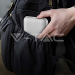 10000mah Външна Батерия 2A 30см Тип C Кабел Сребристо