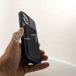 10000mah Магнитна Безжична Външна Батерия с Метален Ринг Черно