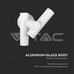 2x2.6W Стенен Спот Бял 4000К IP44