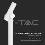 2x2.6W Наземен Спот 1м. Бял 4000К IP44