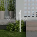 2x2.6W Наземен Спот 1м. Бял 4000К IP44