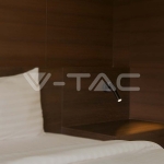 2W LED Стенен Аплик Хотел Кръг 3000K Черно Тяло