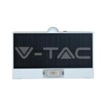 3W LED Соларна Стенна Лампа със Сензор 4000K+3000K Бяла