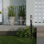 Градинска Наземна Лампа E27 Черно Тяло IP44