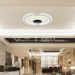 95W LED Осветител За Таван (52*5CM) CCT: 3000K+6000K Димираща + Дистанционно