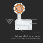 15W LED Прожектор Релсов Монтаж SAMSUNG Чип Бял 3000K