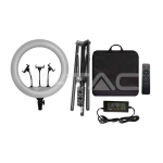 55W LED Ринг Държач за 3 Телефона 3200K-5500K