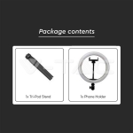 7W LED Ринг Държач за Телефон 3200K-5500K