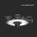 120W Градинска Лампа 4000К