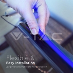 LED COB Лента 24V IP67 Синя 320 LEDs 10W/m