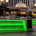 LED COB Лента 24V IP67 Зелена 320 LEDs 10W/m