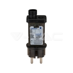 Градински Гирлянд с 15бр. 0.5W RGB Крушки 13м.