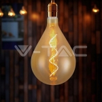 LED Крушка 4W Filament Спирала A160 2700K Амбър