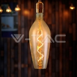 LED Крушка 4W Filament Спирала B125 2700K Амбър