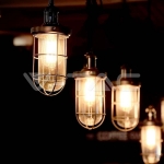 LED Крушка 4W Filament Спирала ST120 2700K Амбър