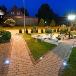 GU10 Корпус За Вграждане В Земя Кръг