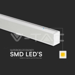 40W LED Linear Hanging Suspension Light : Up & Down System 3IN1 White Body