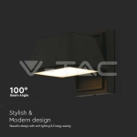 14W Стенна Лампа (L16*W16.5*H16.4мм) 3000K Черно Тяло IP65