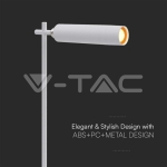 3W LED Магнитна Настолна Лампа 4000K Бяло Тяло