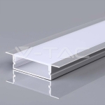 Монтажен Kит с Дифузер Перца 2000*30*10мм за LED Лента Алуминиев 2м.