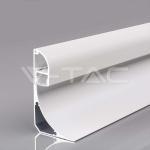 Монтажен Kит с Дифузер Перца 2000*60*36мм за LED Лента Алуминиев 2м.