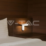 5W Стенна Лампа 3000K+4000K Бяло Тяло IP20