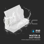 20W LED Стенна Лампа Бяла 3000К IP65