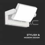 20W LED Стенна Лампа Бяла 4000К IP65