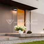 20W LED Стенна Лампа Черна 3000К IP65