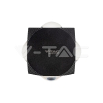 4W LED COB Луна 4000K Черно Тяло