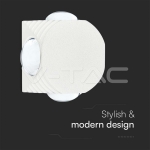 4W LED COB Луна 4000K Бяло Тяло