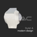 2W LED COB Луна 4000K Бяло Тяло