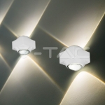 2W LED COB Луна 4000K Бяло Тяло