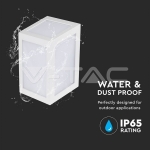 12W Стенна Лампа Бяло Тяло 3000К