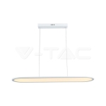 24W LED Висяща Лампа (80*100CM) 4000K Бяло Тяло