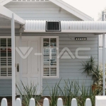 8W LED Соларна Стенна Лампа 3000К